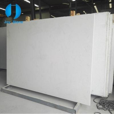 China Modern 24x24 White Quartz Tile for Countertop, Jazz White Quartz Stone Countertop for sale