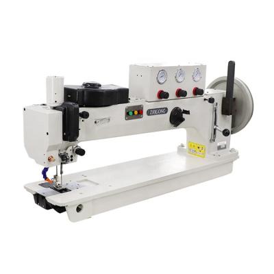 China Garment Shop Industrial Long Arm Zigzag Sail Sewing Machine With Puller for sale