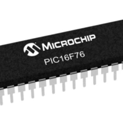 China Through Hole Microcontroller PIC16F76-I/SP Flash, PIC16F, 20MHz Electronic Component Integrated Circuit for sale