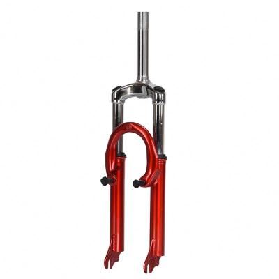 China Aluminum Alloy Front Suspension Fork Mountain Bike Lightweight High Strength Fork Magnesium for sale