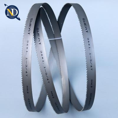 China Industrial Metal Cutter Alloy Steel Bar Cutting Bimetal Bandsaw Blade for sale