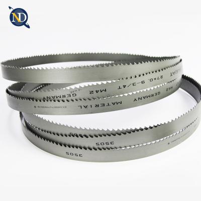 China Industrial Metal Cutting 3505 High Speed ​​Steel Bimetal Cutting Band Saw Blade for sale