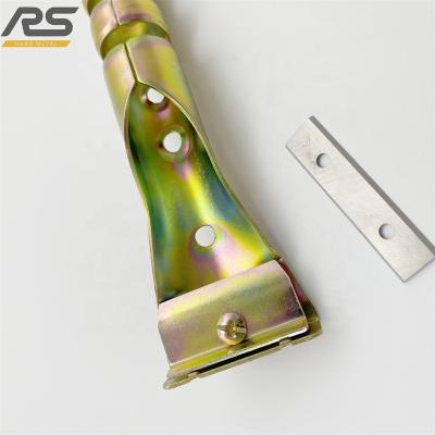 China Remove glue and old paint 2 inch Shank Body Stainless Steel 50 60mm long tungsten carbide planer blade knife for painting scraper for sale