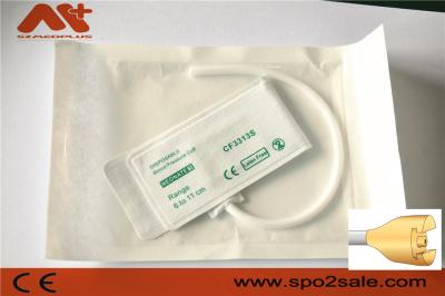 China Disposable NIBP Cuff - M1870S neonate 3 single tube 6 - 11 cm for sale