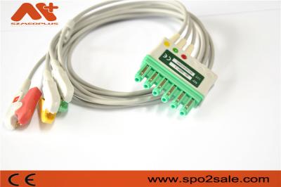 China Het Loodkabel van de Draeger Compatibele ECG Geduldige Kabel MS16231 3 Ecg Te koop