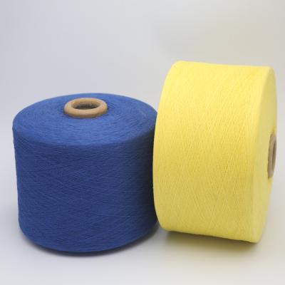 China Low Sustainable 40 Colors Twist Recycled Cotton Polyester OE Blended Yarn for sale