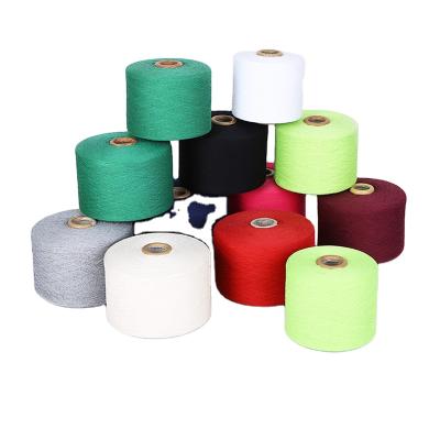 China Sustainable Good Regularity OE Blended Regenerated Cotton Sock Yarn for sale