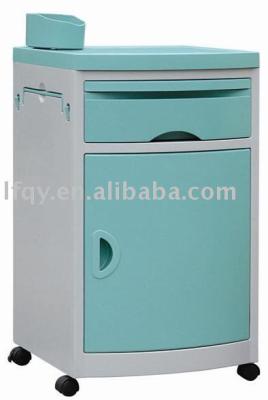 China Durable Hospital Cabinet Bedside Hospital Tables , Plastic Hospital Nightstand for sale