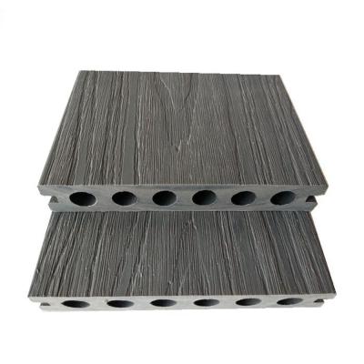 China New Modern Style WPC Co-extrusion Decking With Soft Liner For Outdoor Landscape for sale