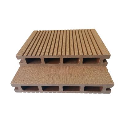 China Exterior Modern High Quality Wood Plastic Composite Decking 140*23mm Waterproof for sale