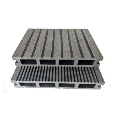 China Modern Hollow Decking Panel WPC Conventional Decking 145x24mm Exterior for sale