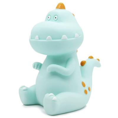 China Good painting& Eco-friendly Material Custom Make 3d Dinosaur Money Piggy Bank, First Coin Bank, Christmas Best Birthday For Kids Boys Girls Home Decoration for sale