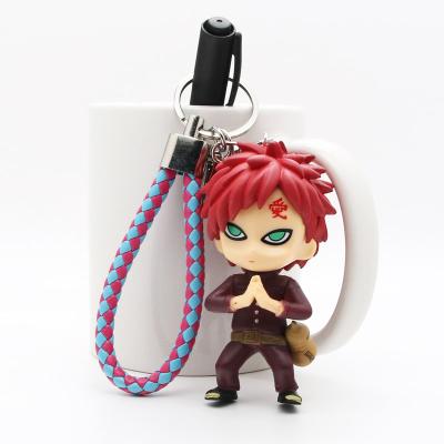 China non-toxic material & Good Painting Custom Design Anime Plastic Key Chain Action Figure, OEM 3d Plastic Key Chain Toy, Wholesale Cartoon 3d Plastic Key Chain for sale