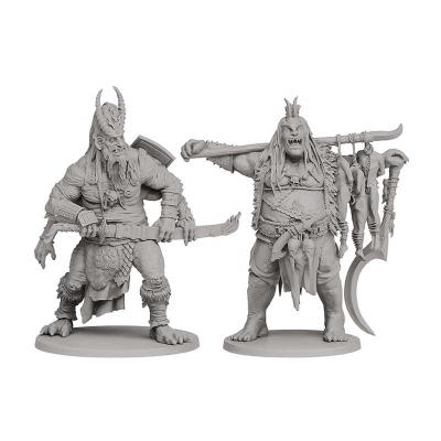 China Good painting& Custom Plastic Board Game Toy Figure , Eco-friendly Material OEM Make Desktop Board Mini Plastic Role Playing Game Figure for sale