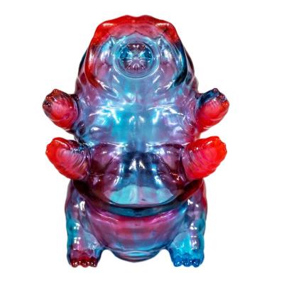 China Good painting& 3D Material Eco-friendly Design Transparent Vinyl Urban Toy, Sofubi Exclusive Vinyl Toy Collection, OEM 10 Inch Different Color Vinyl Toy Figure for sale