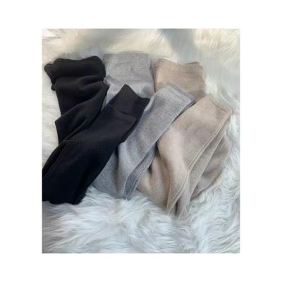 China Other exclusive sales skin friendly comfortable and warm solid color 100% pure cashmere material gaiters for sale