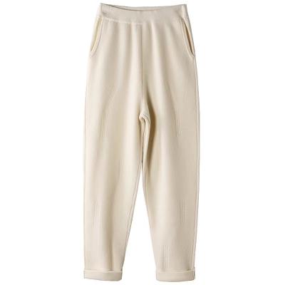 China 100% Pure Cashmere Great Value For Money Breathable Cashmere Leisure Harlan Pants for sale