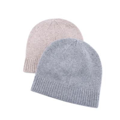 China JOINT Manufacturer Well Made Women's Pure Cashmere Fashion Knitted Hat for sale