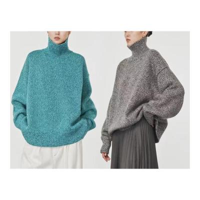 China Wholesale High Quality Pure Color Optional Anti-shrink 100% Cashmere Plain Style Sweater for sale