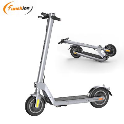 China Funshion 450W Unisex Motor Kick Adult Electric Scooter with Drum Brake Export to USA and Europe for sale