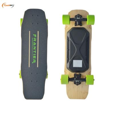 China Double Hub Canadian Waterproof Motor Power Maple Electric Skateboard E Board Offroad With Wireless Remote Control 28