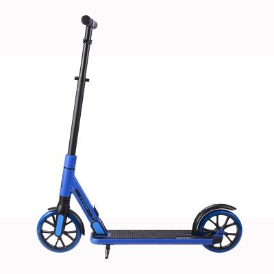 China Youth Wholesales 200mm Big Wheel Foldable Adult Kick Scooter With EN14619 Foot Scooter for sale