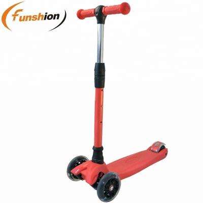 China Hot Selling PU Kids Pro Scooter / Kick Scooter With Led Wheel for sale