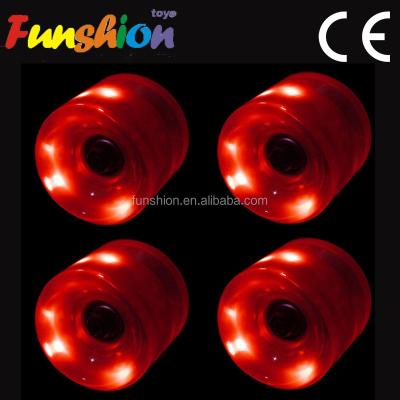 China Skate Board Wheel 100% New PC LED Street Deck Wheels, Longboard Board, Electric Skateboard Wheels for sale