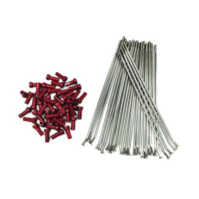 Chine 8G 9G 10G Spikes de moto et tétons en alliage rouge pour les accessoires de remplacement/amélioration à vendre