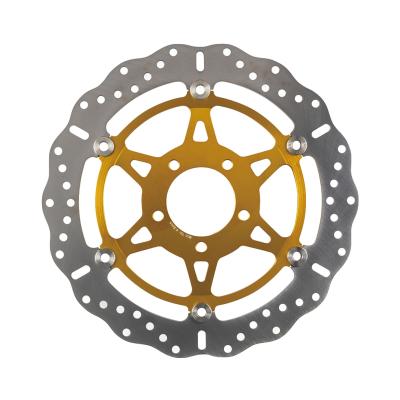 China Affordable Sportbike and Superbike Fully Floating Brake Rotors for Replacement/Repair for sale