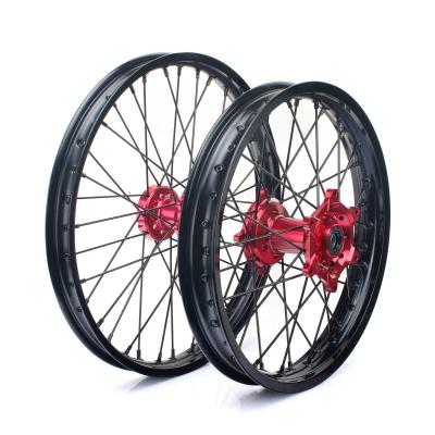 China CRF Wheels Set for CRF250R 2014-2022 and CRF450R 2013-22 featuring 304 Grade Stainless Steel Spokes for sale