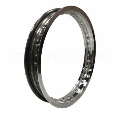 China CRF 450 2.15x18 Silver Motorcycle Rims Made of Aluminum Alloy with Painting for sale