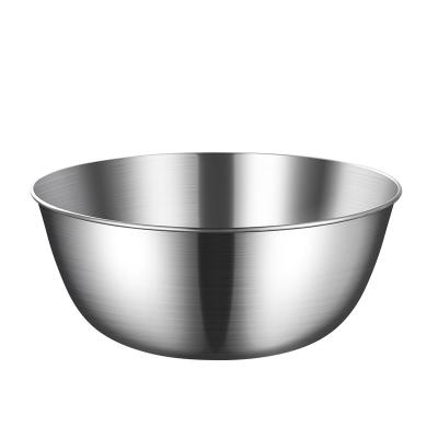 China Large Capacity 304 Stainless Steel Korea Style Modern Stackable Dishwasher Universal Basket Induction Mixing Cooking Bowl for sale