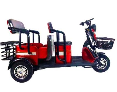 China Passenger hotselling greenenergy small electric tricycle rickshaw passenger tricycle 3 seaters mobility scooter for passenger for citycoco for sale