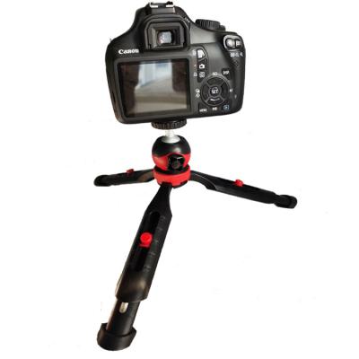 China Multisection protable tripod stand mini camera flexible digital camera adjustment mobile phone tripod for sale