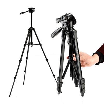 China Telescope Bracket DIGIPOD TR462F Aluminum Alloy Light Weight Universal 360 Degree Rotation Video Camera Stand Tripod for sale