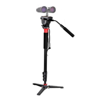 China Liquid Flexible Telescope Mount DIGIPOD MP-274VH Video Pan Head 69inch Camera Monopod Stand Tripod For Telescope for sale