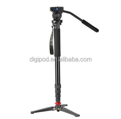 China Professional Aluminum Liquid Video Telescope Stand DIGIPOD A-3205VH Head 80inch Monopod Tripod For Digital Camera for sale