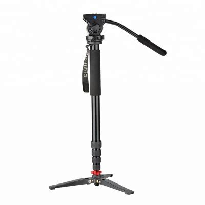 China Heavy Duty Monopod Telescope Stand Aluminum Holder With 3 Leg Locking Base For Canon / Nikon Cameras for sale