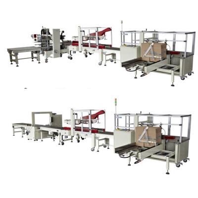 China BROPACK Automatic Bottle Carton Packing Line Production Line Plastic Packaging 2 Machine for sale