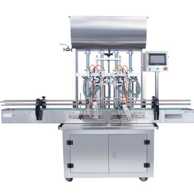 China 100-1000ML Automatic Four Heads Paste Filling Machine Bropack for sale