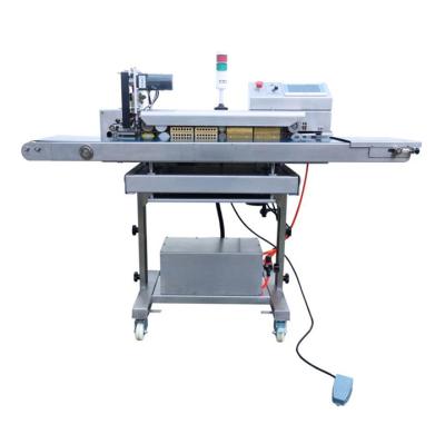 China BROPACK Vacuum Nitrogen Gas Flushing Continuous Band Sealer Machine BRKS-1420 for sale