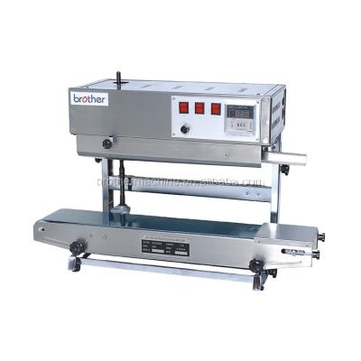 China SF150LW vertical Type Continuous heat sealing Machine Band Sealer with height adjustable for sale