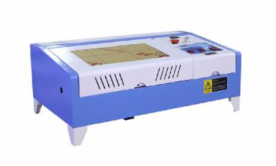 China Stamp Rubber Acrylic MDF 40W 3020 CO2 Laser Engraving Machine for sale