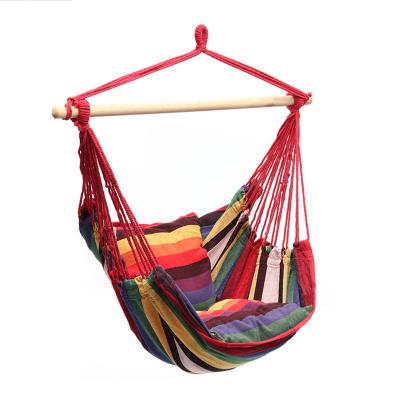 China Durable Garden Hammock Lazy Chair Swinging Furniture Arming Rope Chair Swing Chair Seat Bed Travel Indoor Outdoor Camping for sale