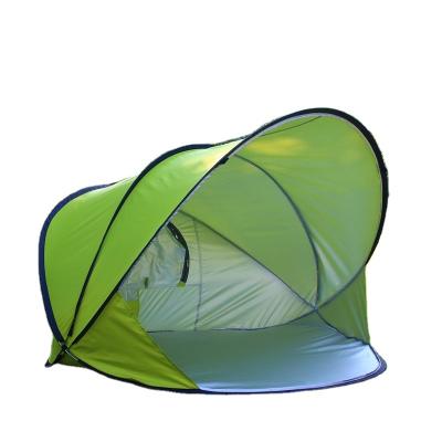 China Light Breathable Silver Coating Traditional Style Factory Factory Field/Camouflage Ventilation Beach UV Resistant Tent for sale