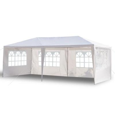 China Durable 10' x 20' Canopy Tent Camping Gazebo Storage Shelter Cater For Party Wedding Events Outdoor BBQ for sale