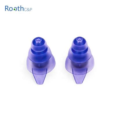 China Safety\Soft Noise\Comfortable\Club Disposable Reduce Party Factory Skin Friendly Musician Band Christmas Tree Shape Reusable Earplugs for sale