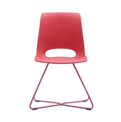 China China Factory Modern Cheap Black Dining Living Room Plastic Stacking Chairs for sale