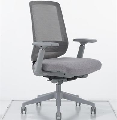 China Office Adjustable Chair Ergonomic (Height) Support With Advanced Design Staff Mesh Swivel Middle Back Office Chair for sale